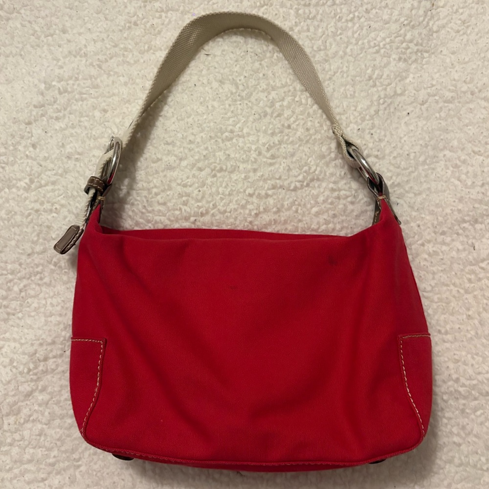 Gap Y2K Red Canvas Mini Bag